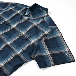 Kuhl‎ Response Shirt Short Sleeve Men's Medium Lightweight Eluxur Hiking 7153